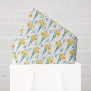 Papel de seda de narciso