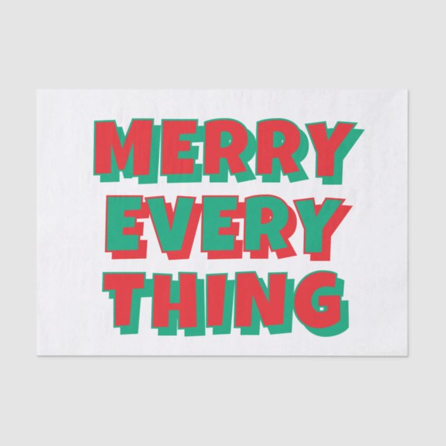 Papel de seda de Navidad  (Anverso)