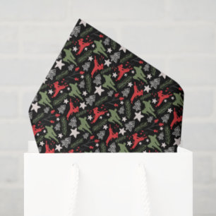 Papel de seda de Navidad de Artes Marciales