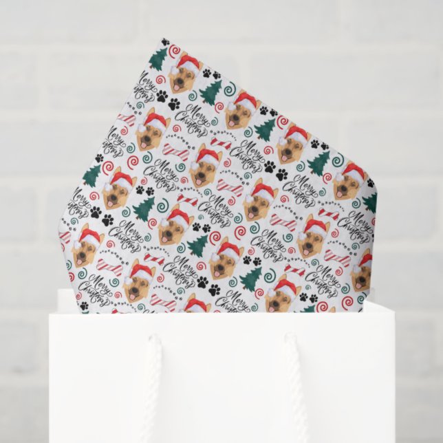 Papel de seda de Navidad para pañuelos Pastor Alem (Bolsa de regalo)