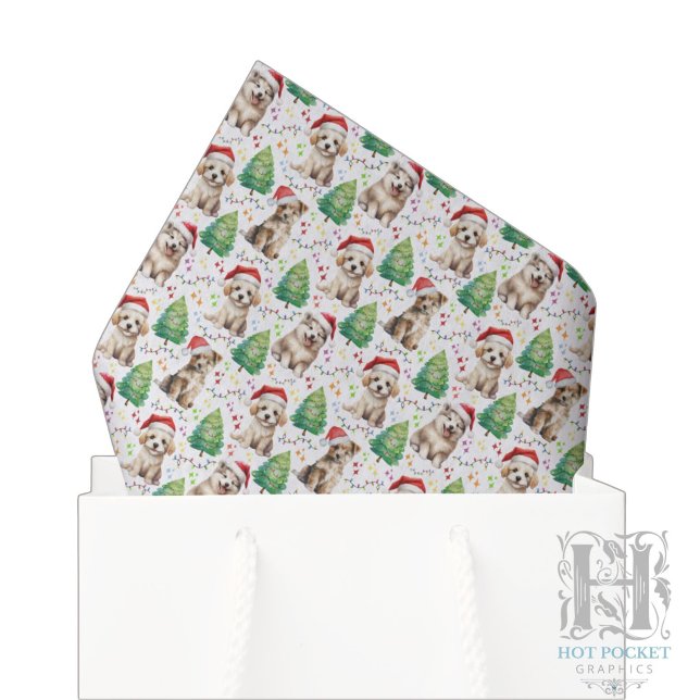 Papel de seda de Navidad para perro (Subido por el creador)