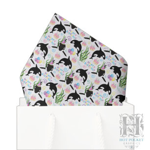 Papel de seda de orca