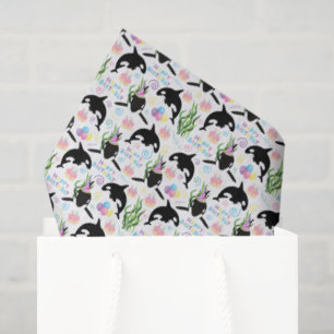 Papel de seda de orca