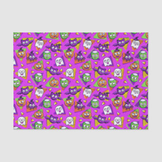 Papel de seda de personajes espeluznantes de Hallo