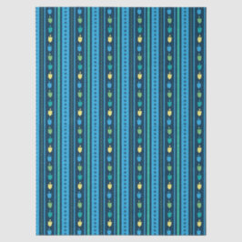 Papel de seda de rayas para fiesta de Hanukkah con