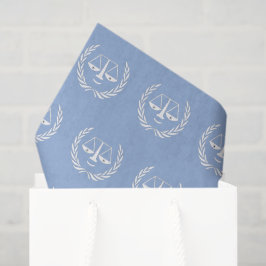 Papel de seda de regalo para abogado