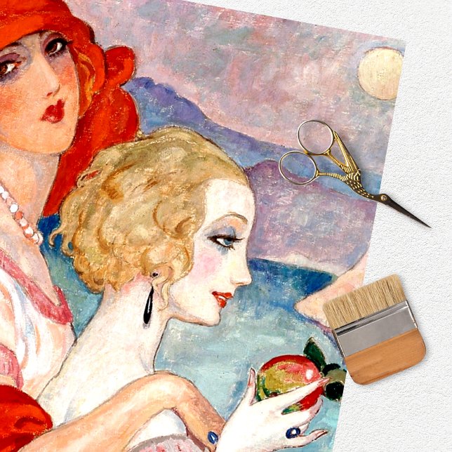 Papel de seda de sombrero de vestido rojo de mujer (Subido por el creador)