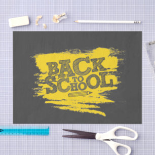 Papel De Seda De vuelta a la escuela