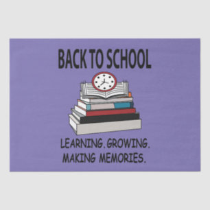 Papel De Seda De Vuelta Al Colegio De Estudiantes