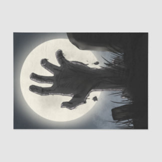 Papel De Seda De vuelta del cementerio zombi de la tumba