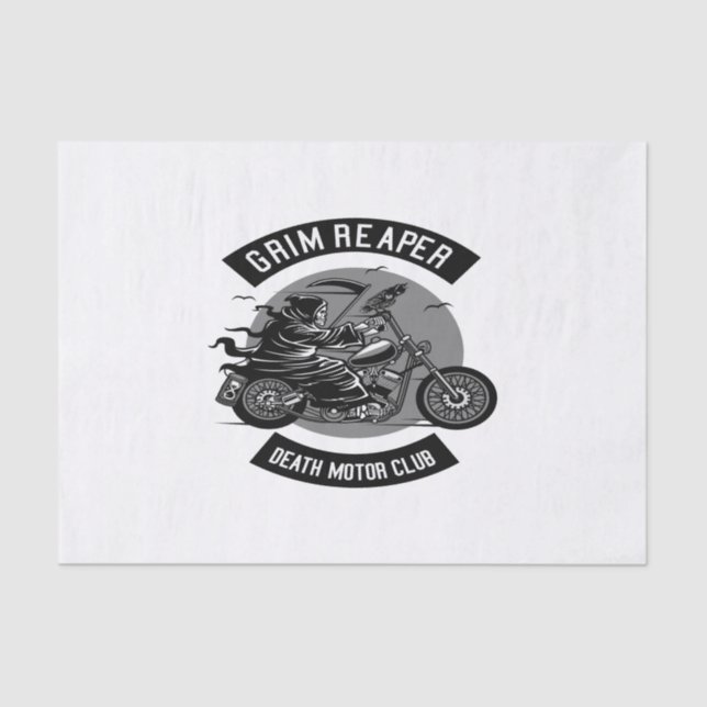 Papel De Seda Death Motorcycle Club (Anverso)