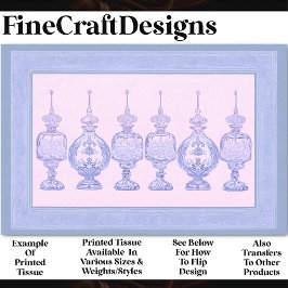 Papel De Seda Decanadores de botellas de perfume de lavanda AD8 