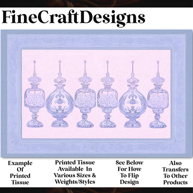 Papel De Seda Decanadores de botellas de perfume de lavanda AD8  (Subido por el creador)