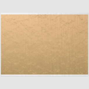 Papel De Seda Decodificación dorada de cobre 20x30 Fondo