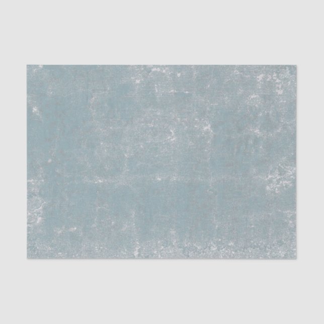 Papel De Seda Decograma blanco Verde azulado alterado de textura (Anverso)