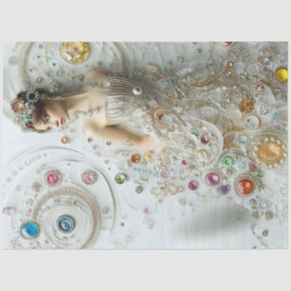Papel De Seda Decoloración de Lady Jewelry Art Swift Patrones
