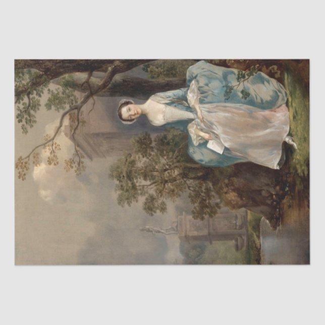 Papel De Seda Decoración antigua colonial del siglo XIX (Anverso)