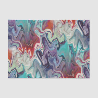 Papel De Seda Decoración de abstrato de anglomerado de color