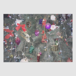 Papel De Seda Decoración de árbol de Navidad