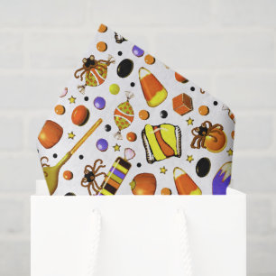 Papel De Seda Decoración de fiesta de Halloween