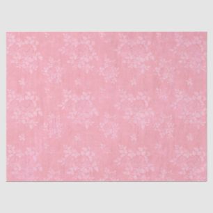 Papel De Seda Decoración de flores blancas rosas