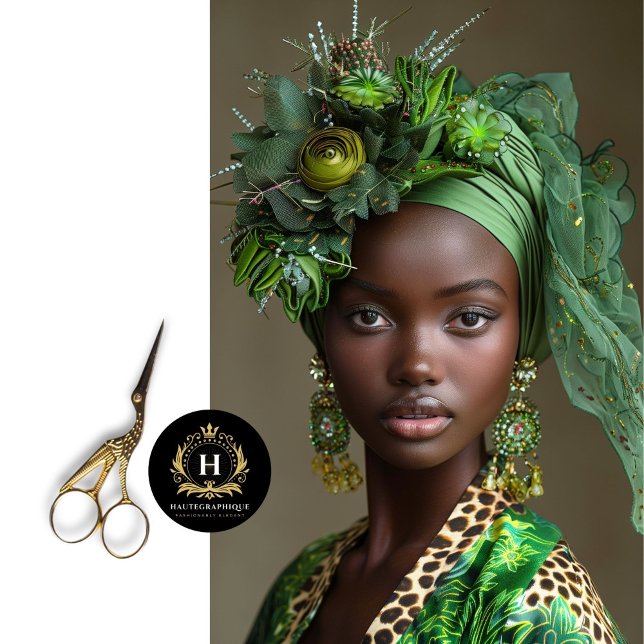 Papel De Seda Decoración de glamour floral verde esmeralda (Subido por el creador)