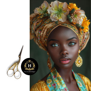 Papel De Seda Decoración de la diosa dorada floral