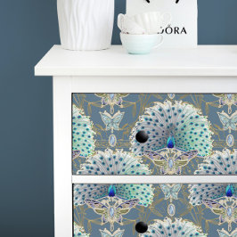 Papel De Seda Decoración de la Marina de Mariposa de Peacock Art