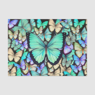 Papel De Seda Decoración de mariposas Pastel