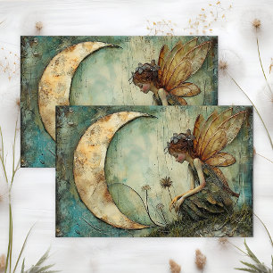 PAPEL DE SEDA DECORACIÓN DE MOON FAIRY