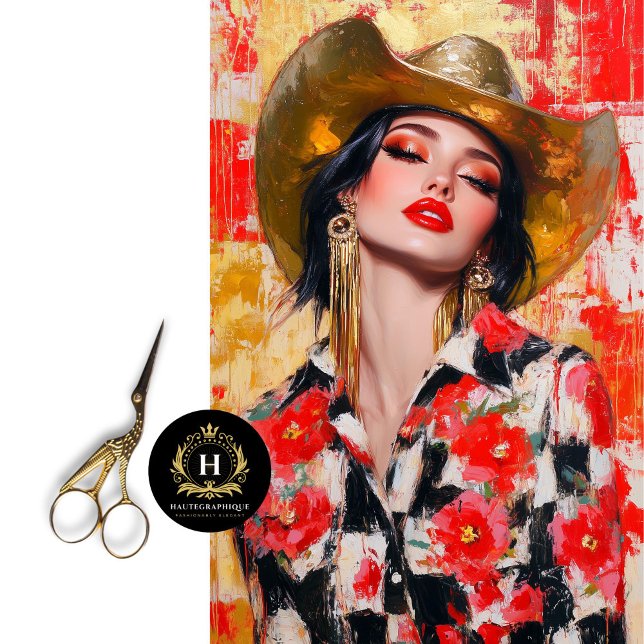 Papel De Seda Decoración de Nova Vaquera Occidental de Rodeo Gla (Subido por el creador)