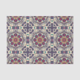 Papel De Seda Decoración de patrón ajustable de Mandala marroquí