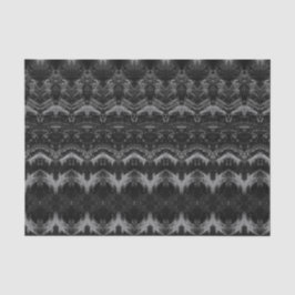 Papel De Seda Decoración De Patrón Blanco Y Negro Antiguo Vintag