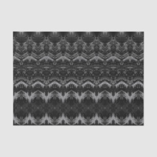 Papel De Seda Decoración De Patrón Blanco Y Negro Antiguo Vintag