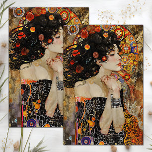 PAPEL DE SEDA DECORACIÓN DE VICTORIAN VINTAGE LADY
