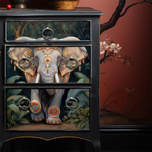 Papel De Seda Decoración del Elefante Boho