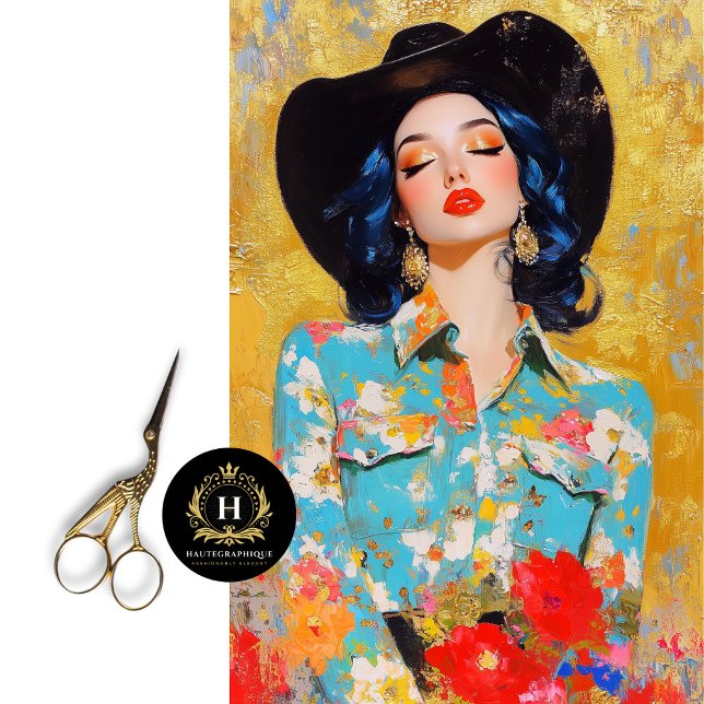 Papel De Seda Decoración del Glam del Rodeo Dorado (Subido por el creador)