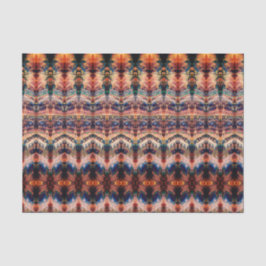 Papel De Seda Decoración del patrón Beige del Naranja antiguo de