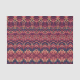 Papel De Seda Decoración del patrón de Borgoña rosa antiguo vint