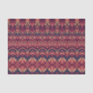 Papel De Seda Decoración del patrón de Borgoña rosa antiguo vint