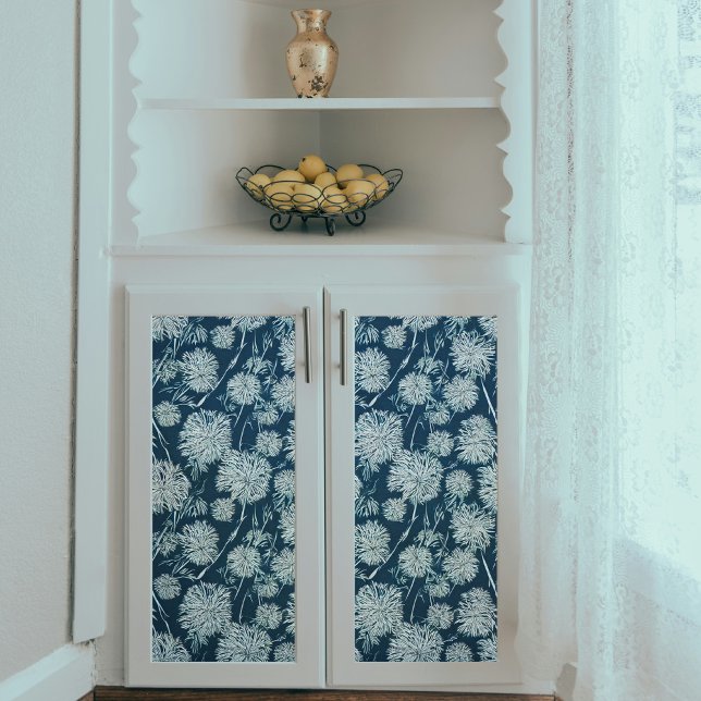 Papel De Seda Decoración del patrón de los delirios azules (Subido por el creador)