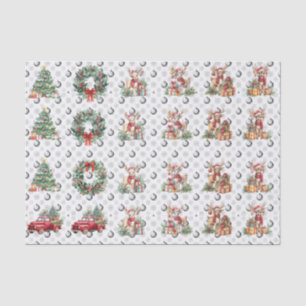 Papel De Seda Decoración festiva de Navidades