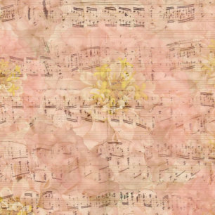 Papel De Seda Decoración floral de la hoja de cosecha de vintage