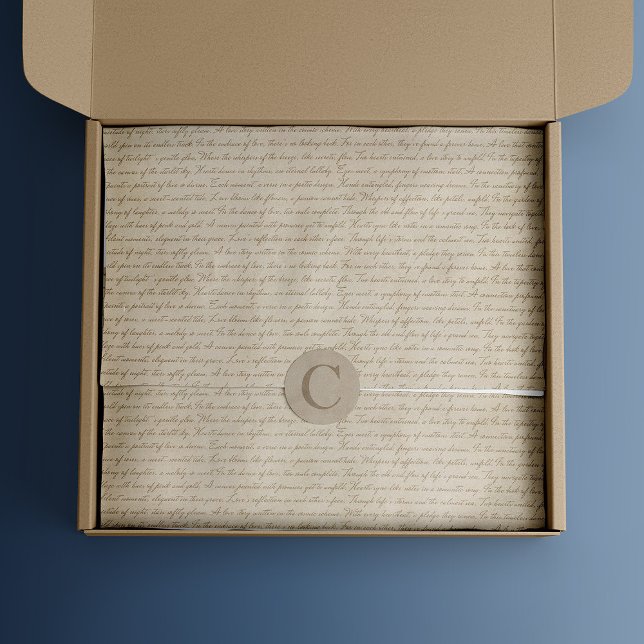 Papel De Seda Decoración manuscrita de pergamino de época (Subido por el creador)