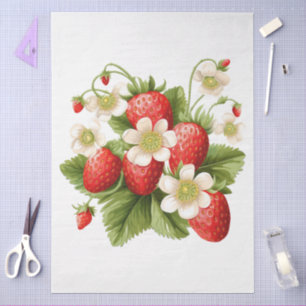 Papel De Seda Decoración para arándanos grandes