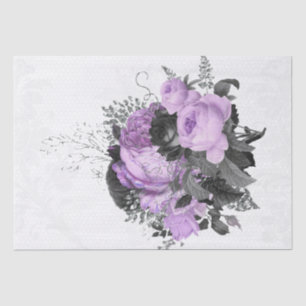 Papel De Seda Decoración para el Bouquet de la Lace Floral de Pl