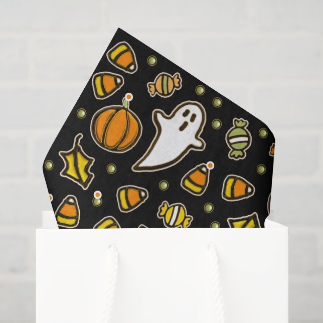Papel De Seda Decoración para Fiesta de Halloween (Bolsa de regalo)