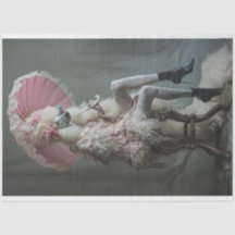 Decoración rosa de cangrejo blanco de época victor