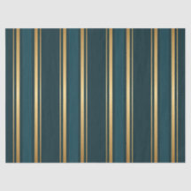 Papel de seda decorativo de lujo azul verde dorado