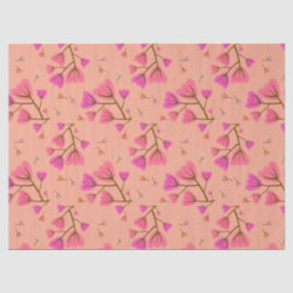 Papel de seda decorativo Pétalos sonrojados